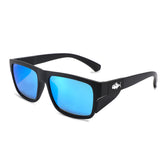 Insalt Eziview Safewear polarised matte black/blue lens