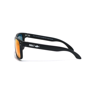 Insalt Excalibur Matte Black Polarized Sunglasses | UV400