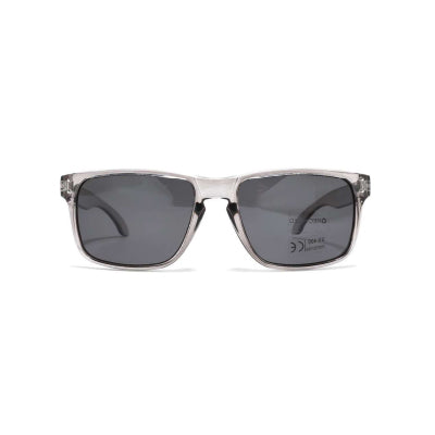 Insalt Excalibur Transparent Grey Polarized Sunglasses | UV400
