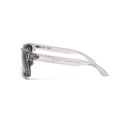 Insalt Excalibur Transparent Grey Polarized Sunglasses | UV400