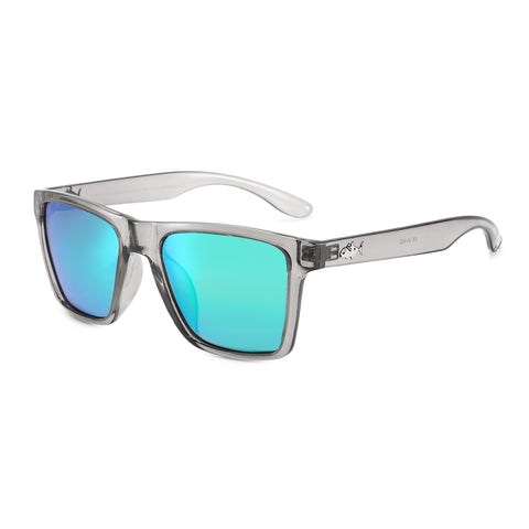 INSALT SKULLDRAG Trans Grey/ Green