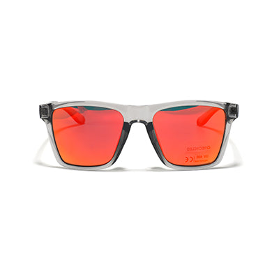 Insalt Intense Transparent Grey Polarized Sunglasses | UV400