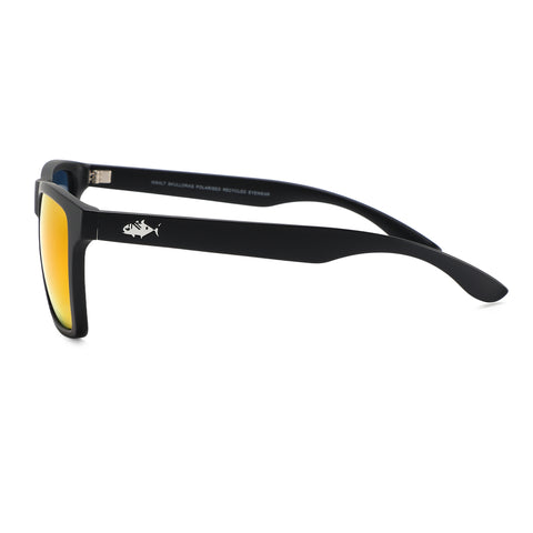 INSALT SKULLDRAG Matte Black/Orange