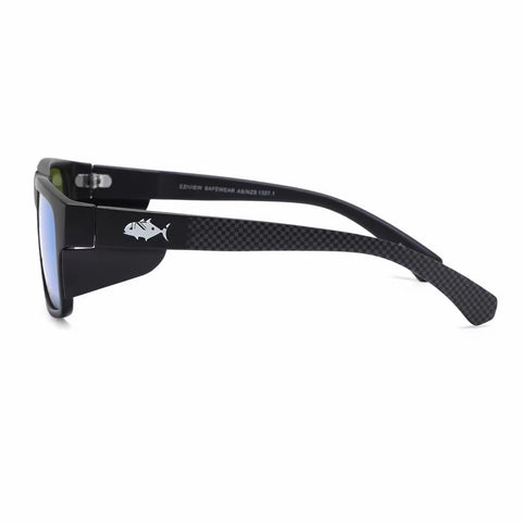 Insalt Eziview Safewear Polarised Matte Black/ Green lens