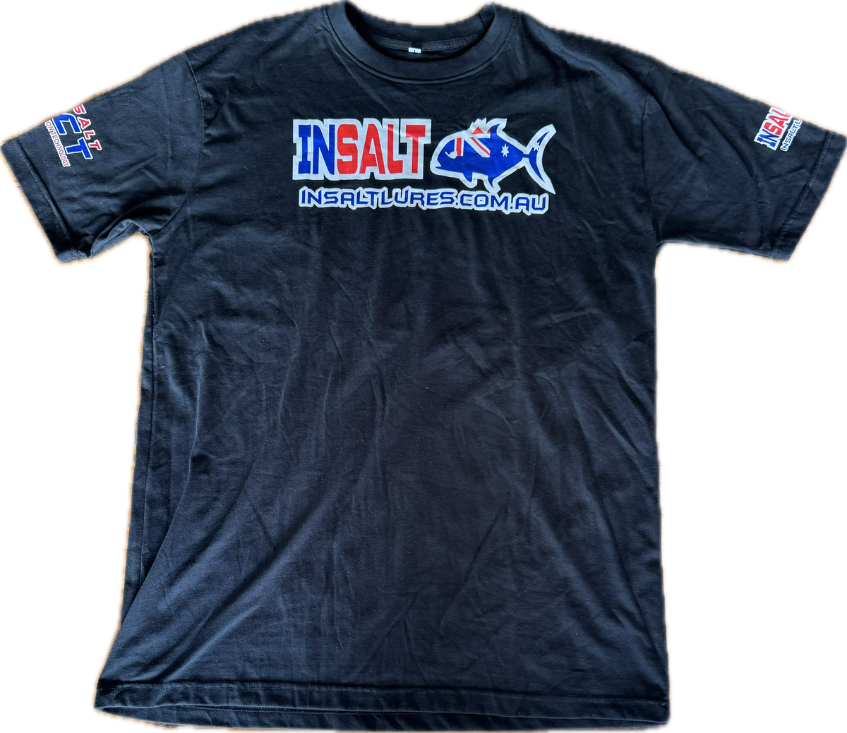 Insalt Noodle Rod T-Shirt-Black