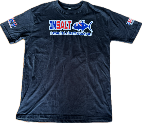 Insalt Noodle Rod T-Shirt-Black