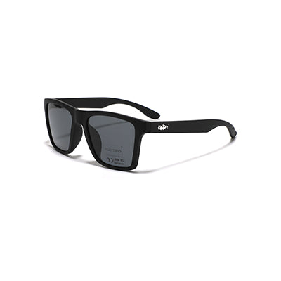 Insalt Intense Matte Black Polarized Sunglasses | UV400 Protection